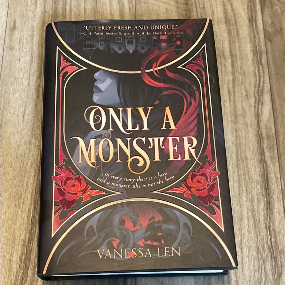 Only a Monster Hardcover Book Vanessa Len